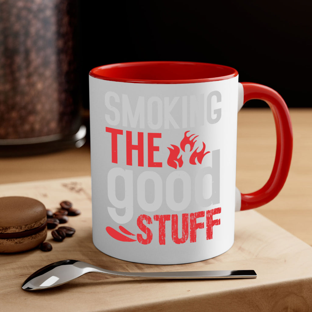 smoking the good stuff 10#- bbq-Mug / Coffee Cup
