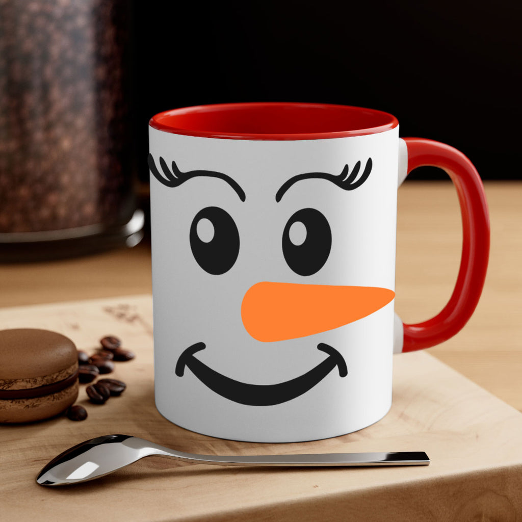 snowman face 5#- christmas-Mug / Coffee Cup