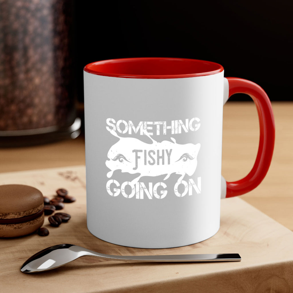 something fishy going on 235#- fishing-Mug / Coffee Cup