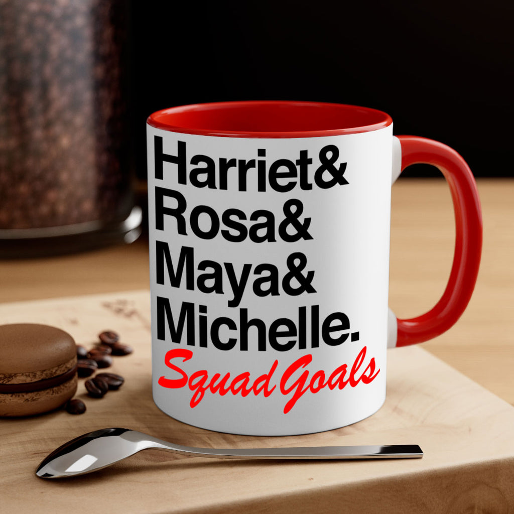 squad goals 26#- black words - phrases-Mug / Coffee Cup