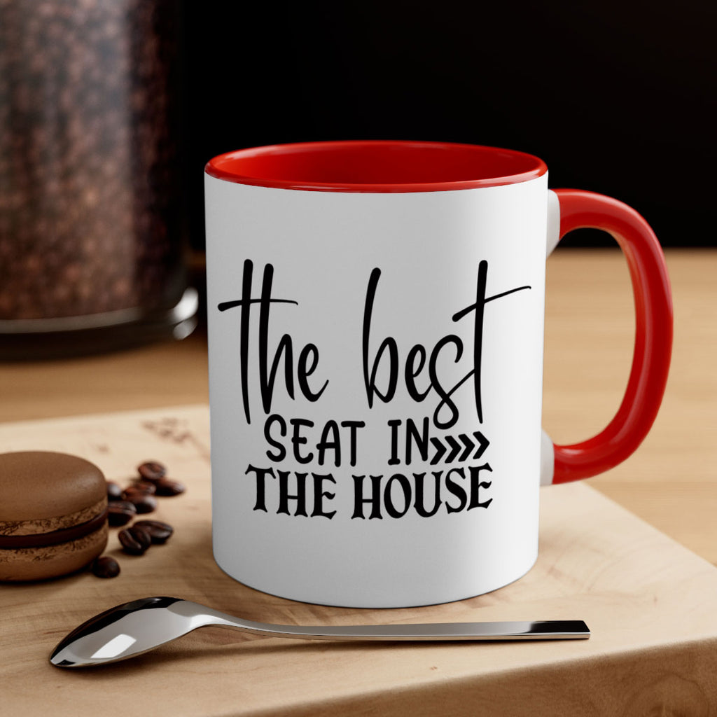 the best seat in the house 56#- bathroom-Mug / Coffee Cup