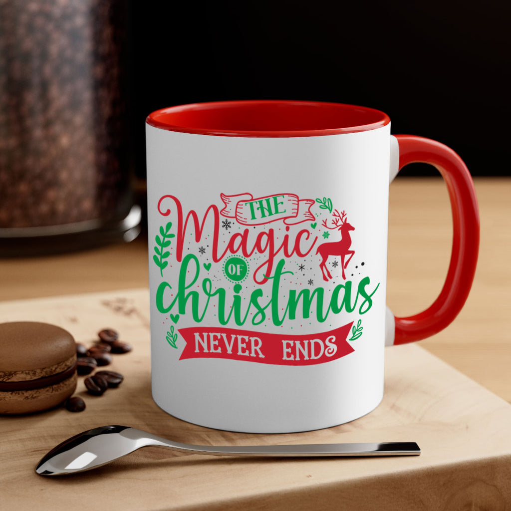 the magic of christmas never ends style 1201#- christmas-Mug / Coffee Cup