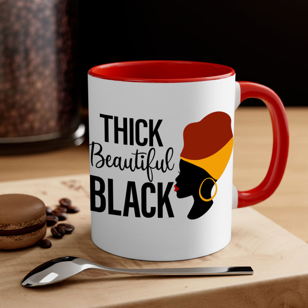 thick beautiful black Style 4#- Black women - Girls-Mug / Coffee Cup