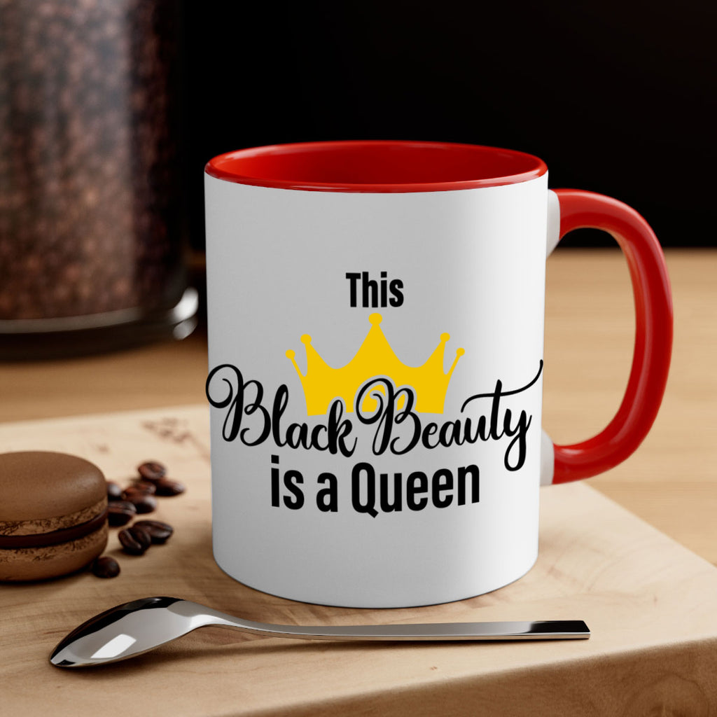 this black beauty is a queen Style 3#- Black women - Girls-Mug / Coffee Cup