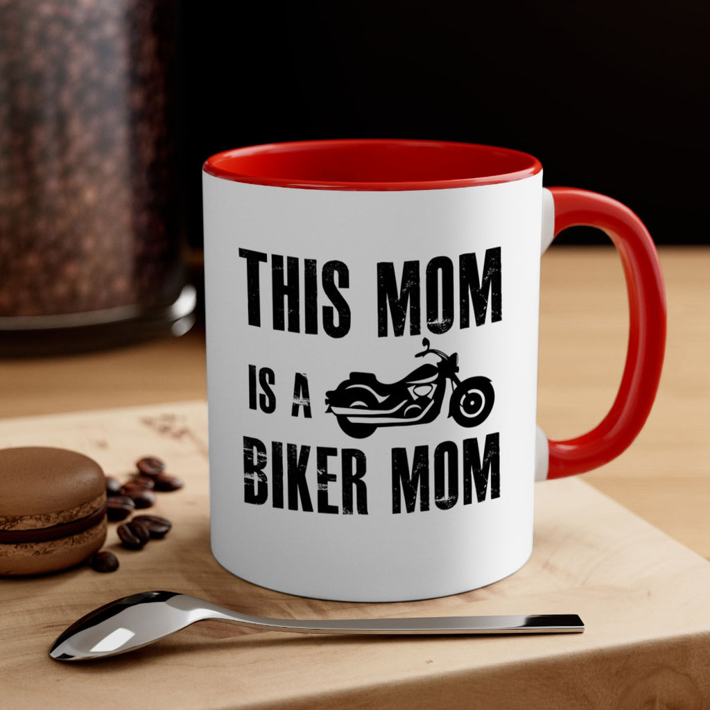 this mom is a biker mom 35#- mom-Mug / Coffee Cup