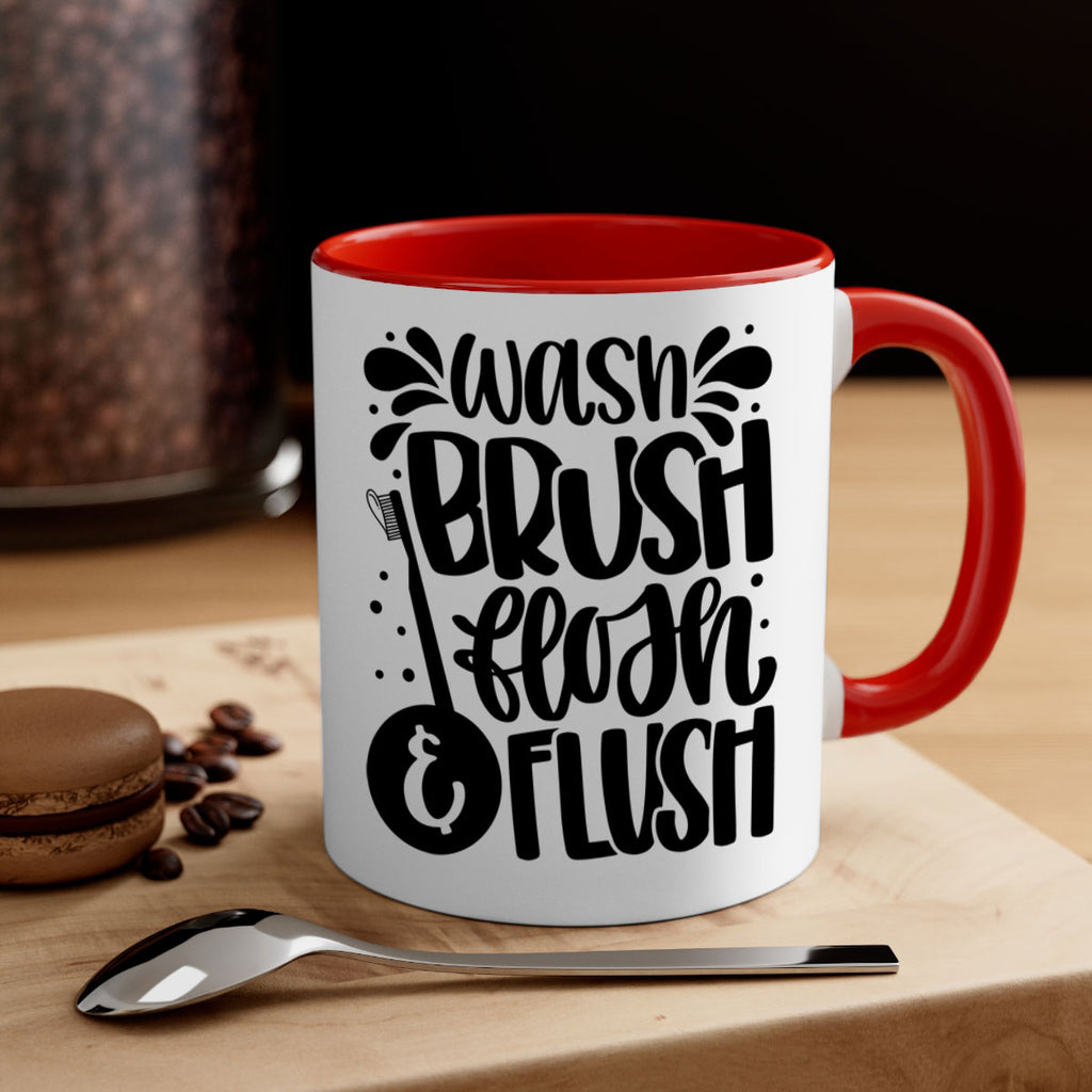 wash brush flosh flush 9#- bathroom-Mug / Coffee Cup