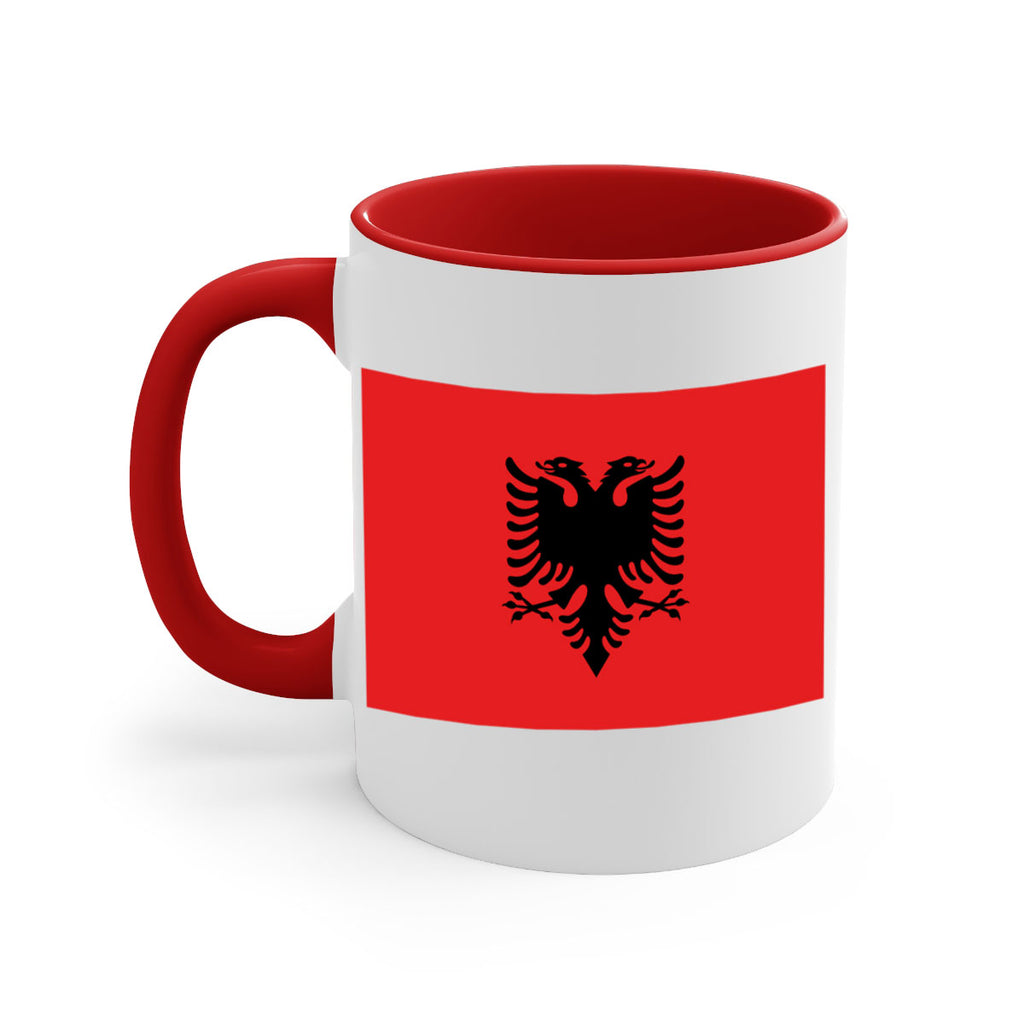 Albania 196#- world flag-Mug / Coffee Cup