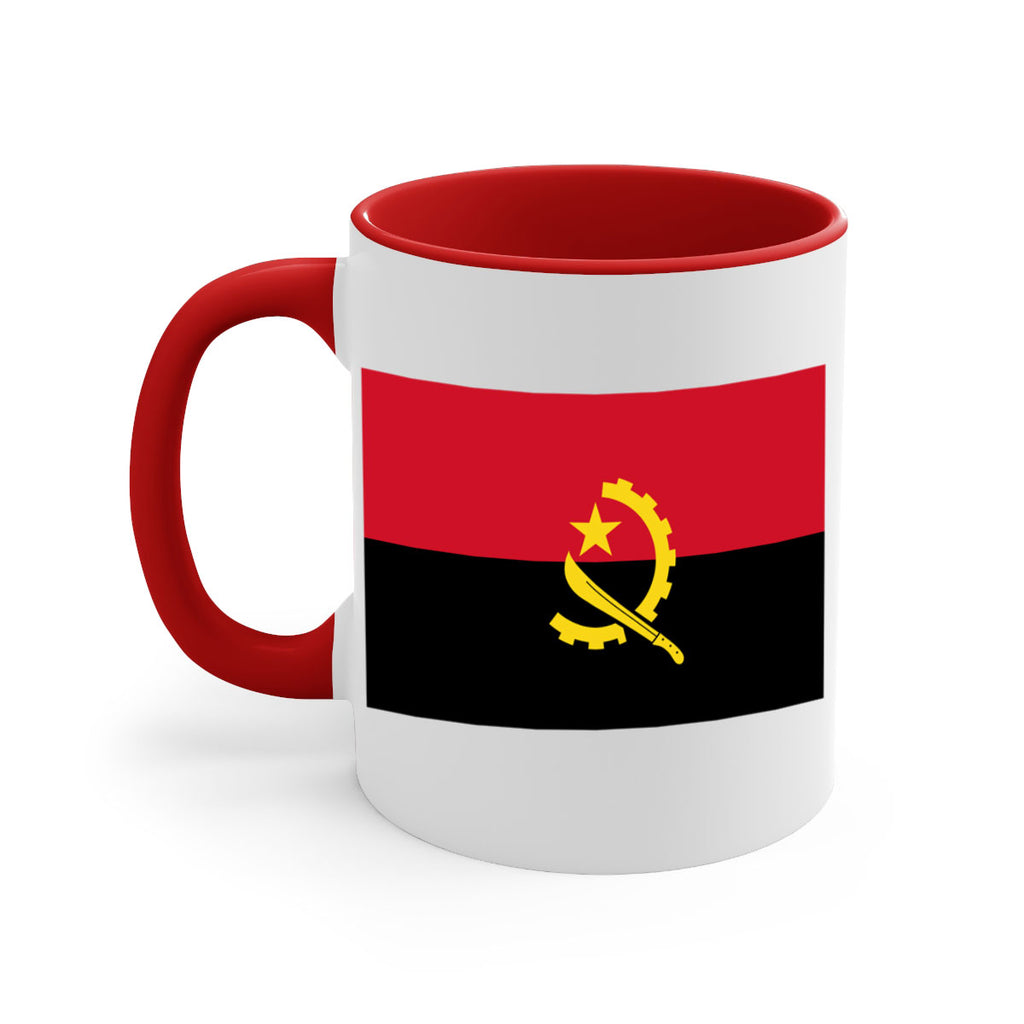 Angola 193#- world flag-Mug / Coffee Cup