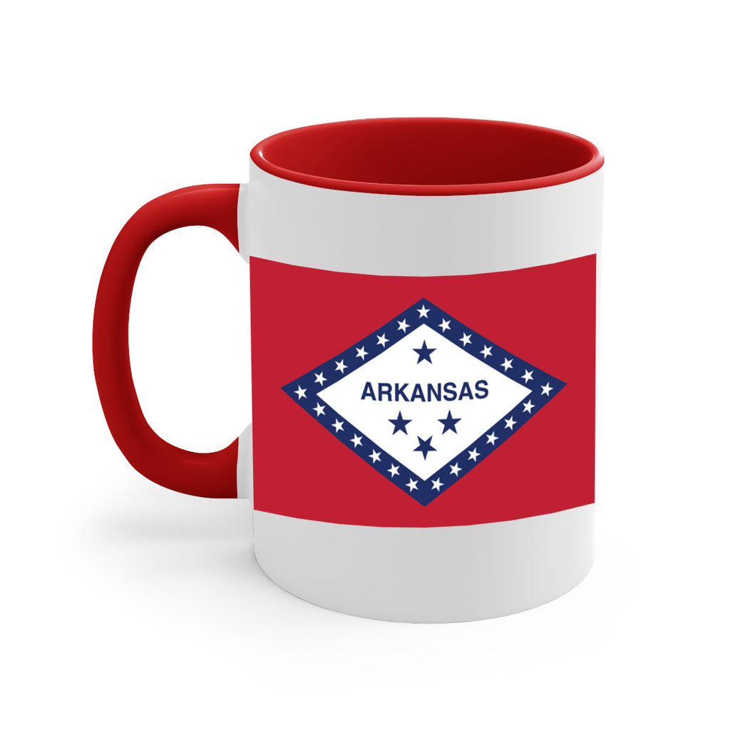 Arkansas 48#- Us Flags-Mug / Coffee Cup