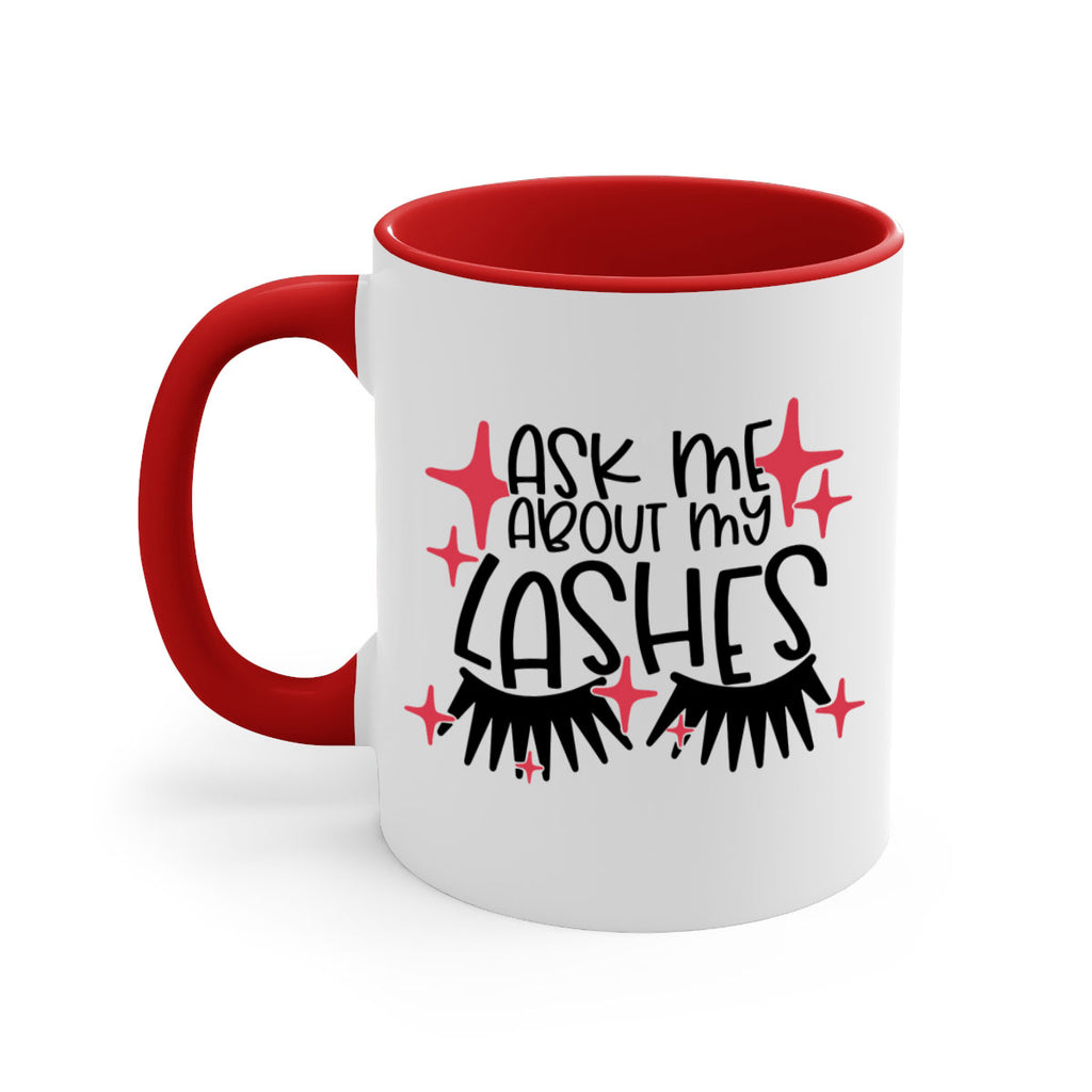 Ask Me About My Lashes Style 143#- makeup-Mug / Coffee Cup