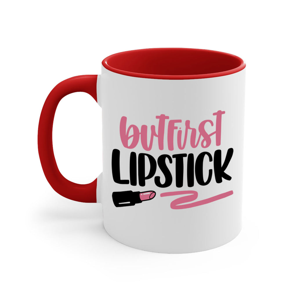 But First Lipstick Style 118#- makeup-Mug / Coffee Cup