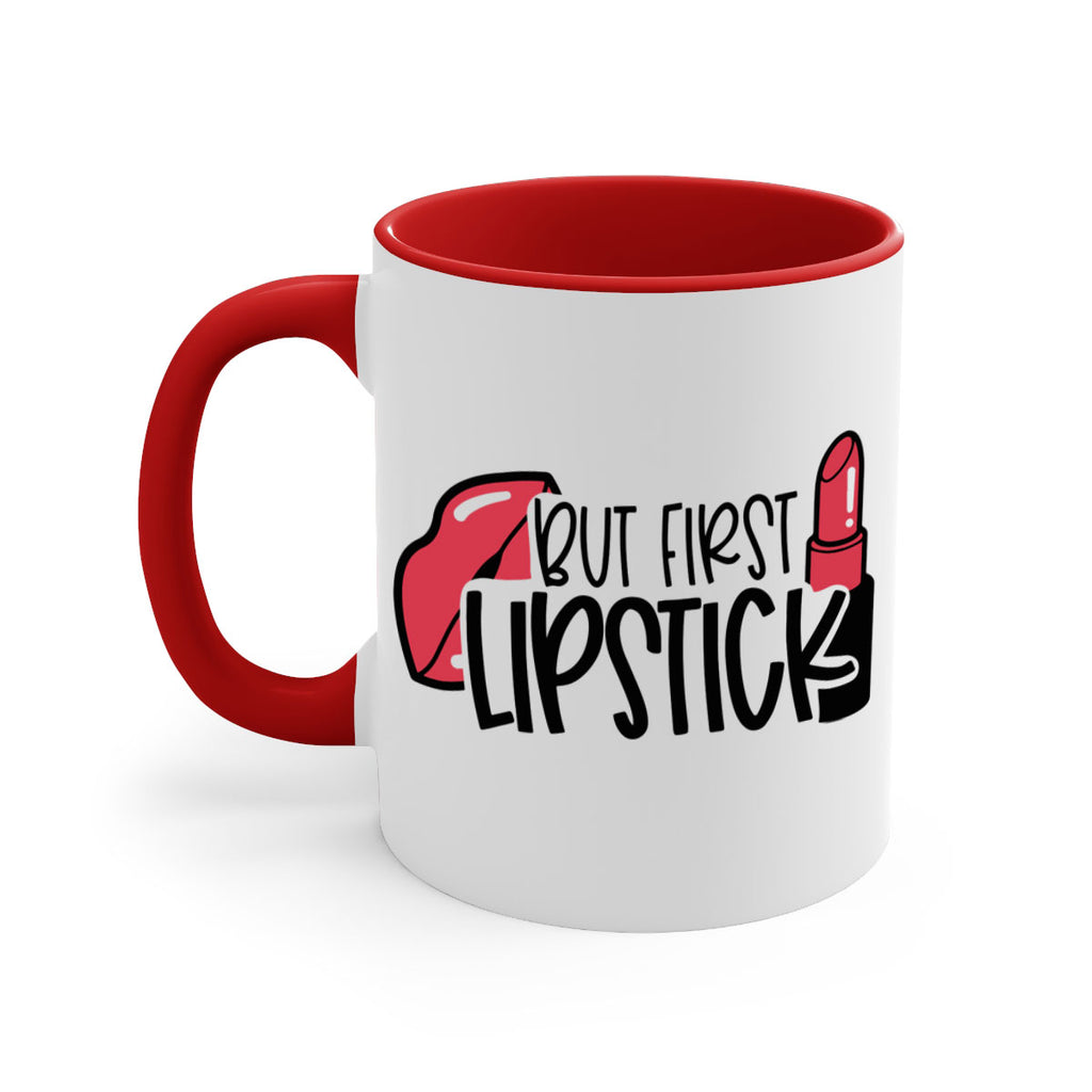 But First Lipstick Style 119#- makeup-Mug / Coffee Cup