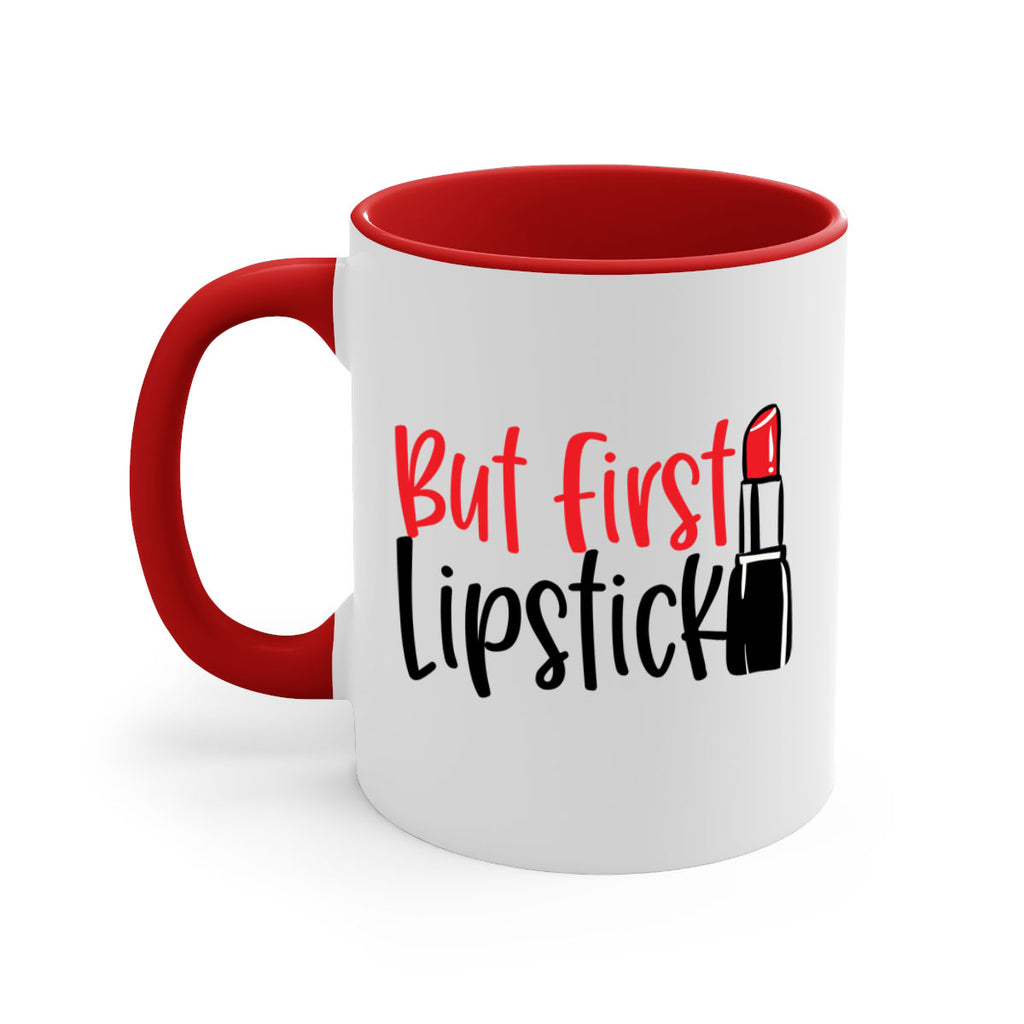 But First Lipstick Style 246#- makeup-Mug / Coffee Cup