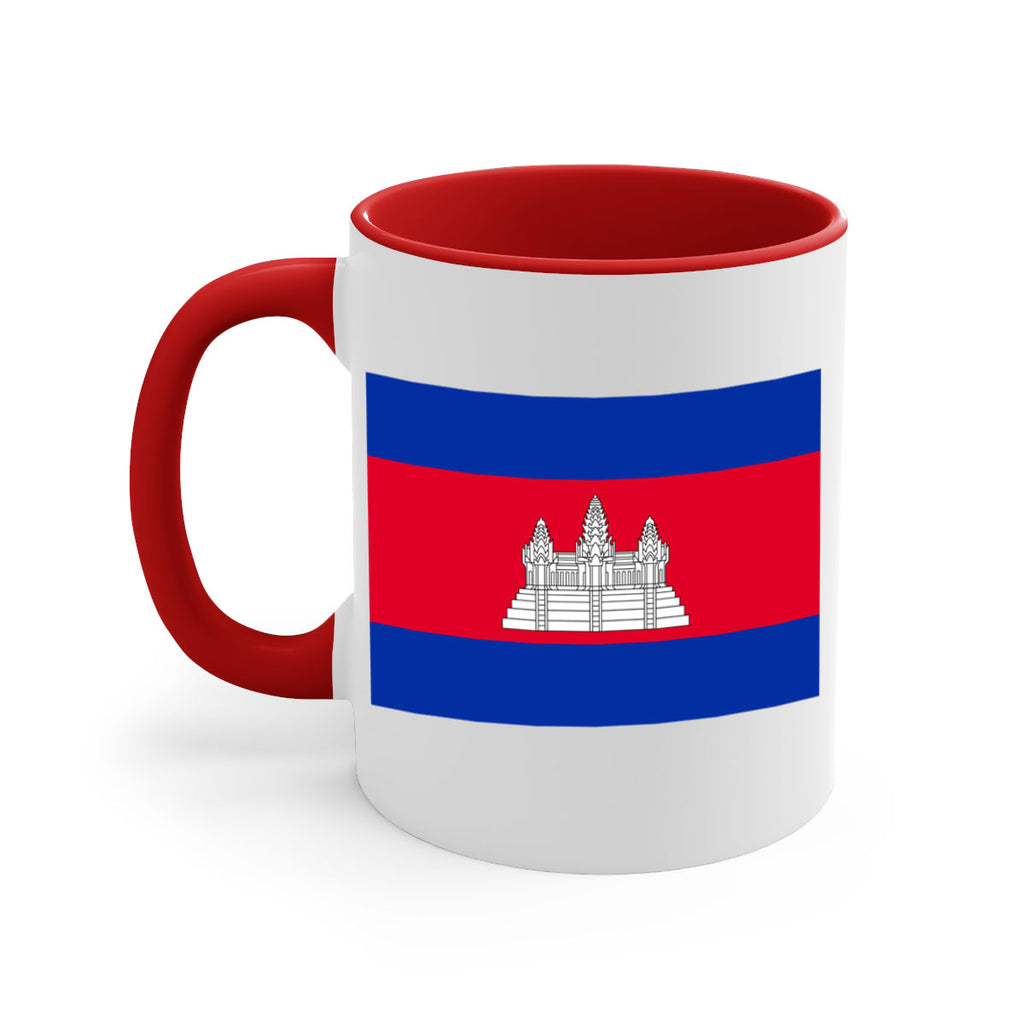 Cambodia 168#- world flag-Mug / Coffee Cup