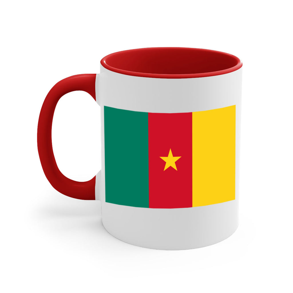 Cameroon 167#- world flag-Mug / Coffee Cup