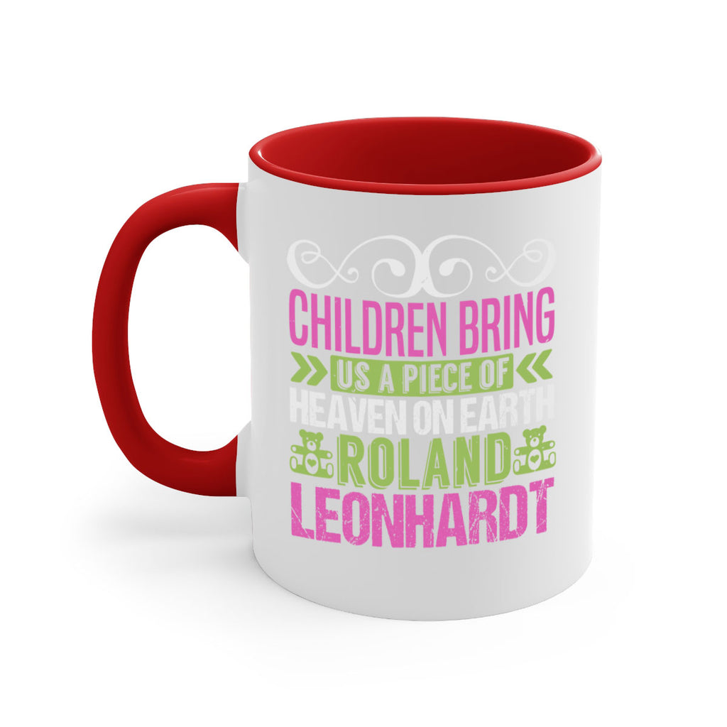 Children bring us a piece of Heaven Style 284#- baby2-Mug / Coffee Cup