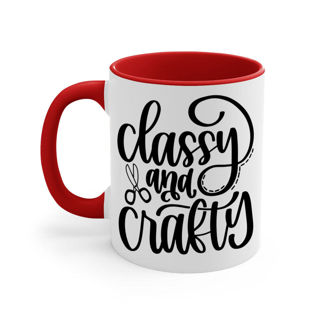 Classy And Crafty 43#- crafting-Mug / Coffee Cup