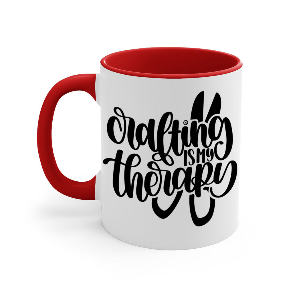 Crafting Is My Therapy 33#- crafting-Mug / Coffee Cup