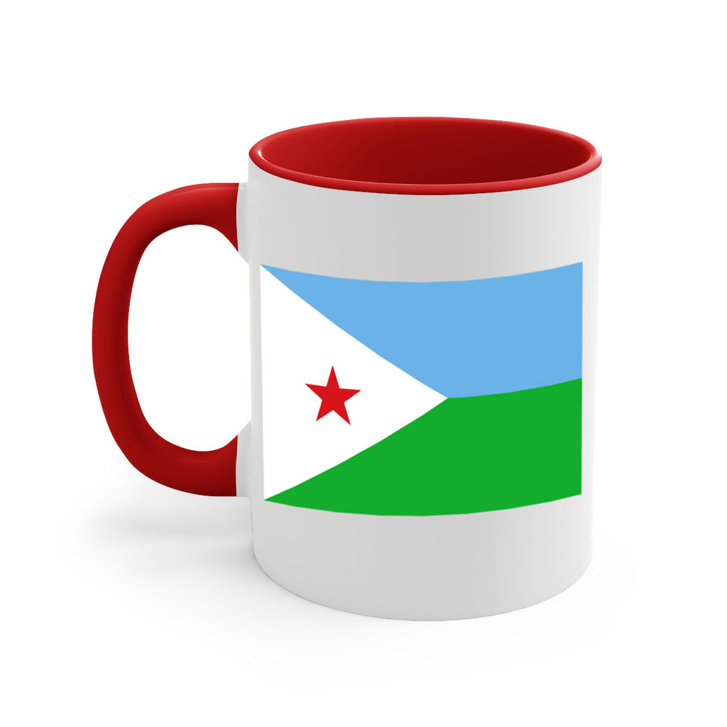 Djibouti 150#- world flag-Mug / Coffee Cup