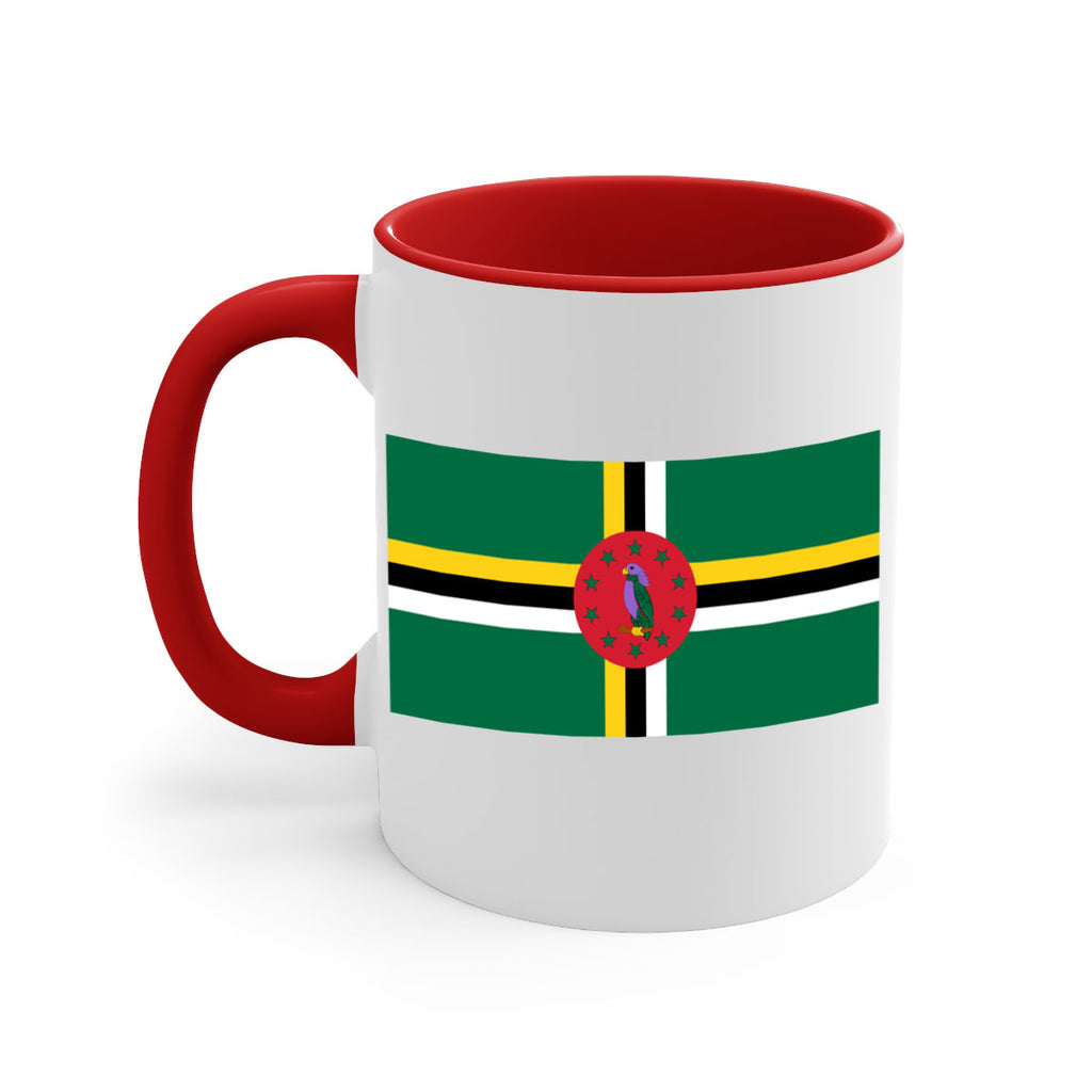 Dominica 149#- world flag-Mug / Coffee Cup