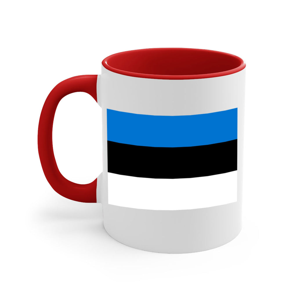 Estonia 142#- world flag-Mug / Coffee Cup