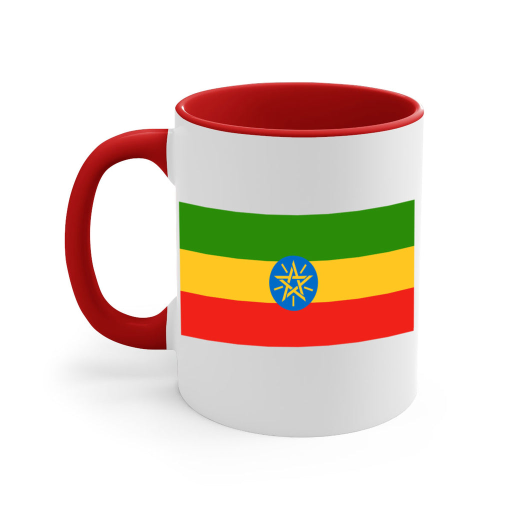 Ethiopia 140#- world flag-Mug / Coffee Cup