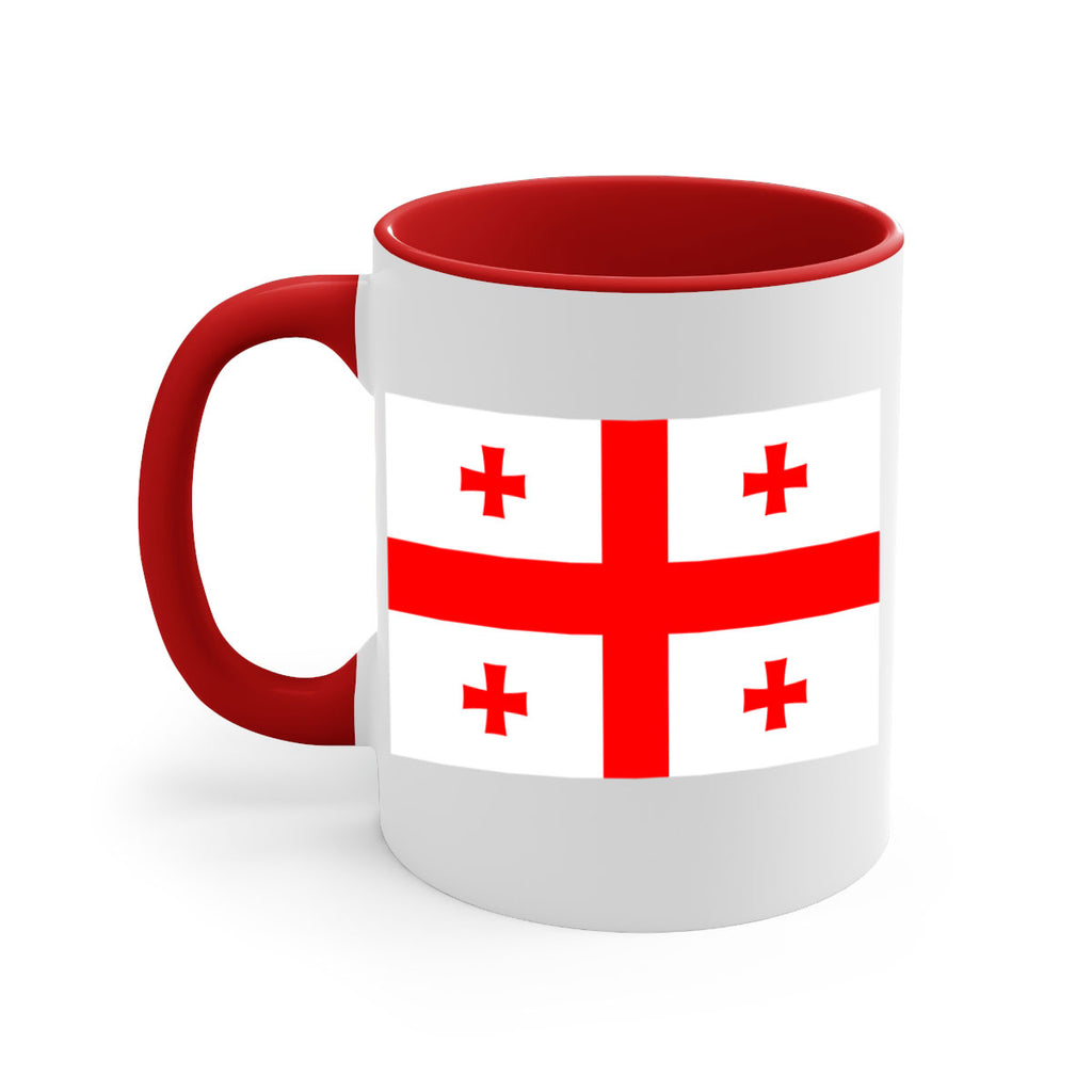 Georgia 134#- world flag-Mug / Coffee Cup