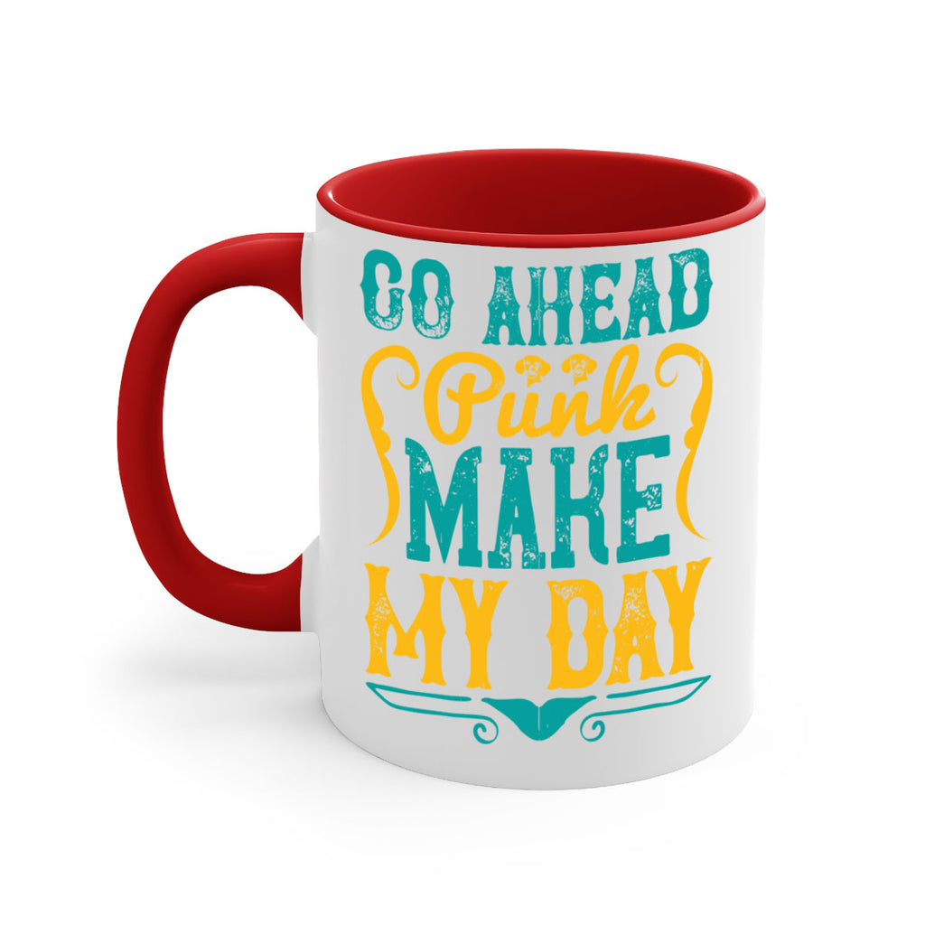 Go Ahead Punk Make My Day Style 45#- Dog-Mug / Coffee Cup