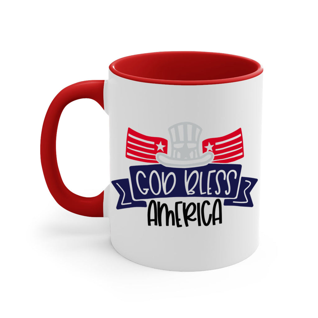 God Bless America Style 151#- 4th Of July-Mug / Coffee Cup