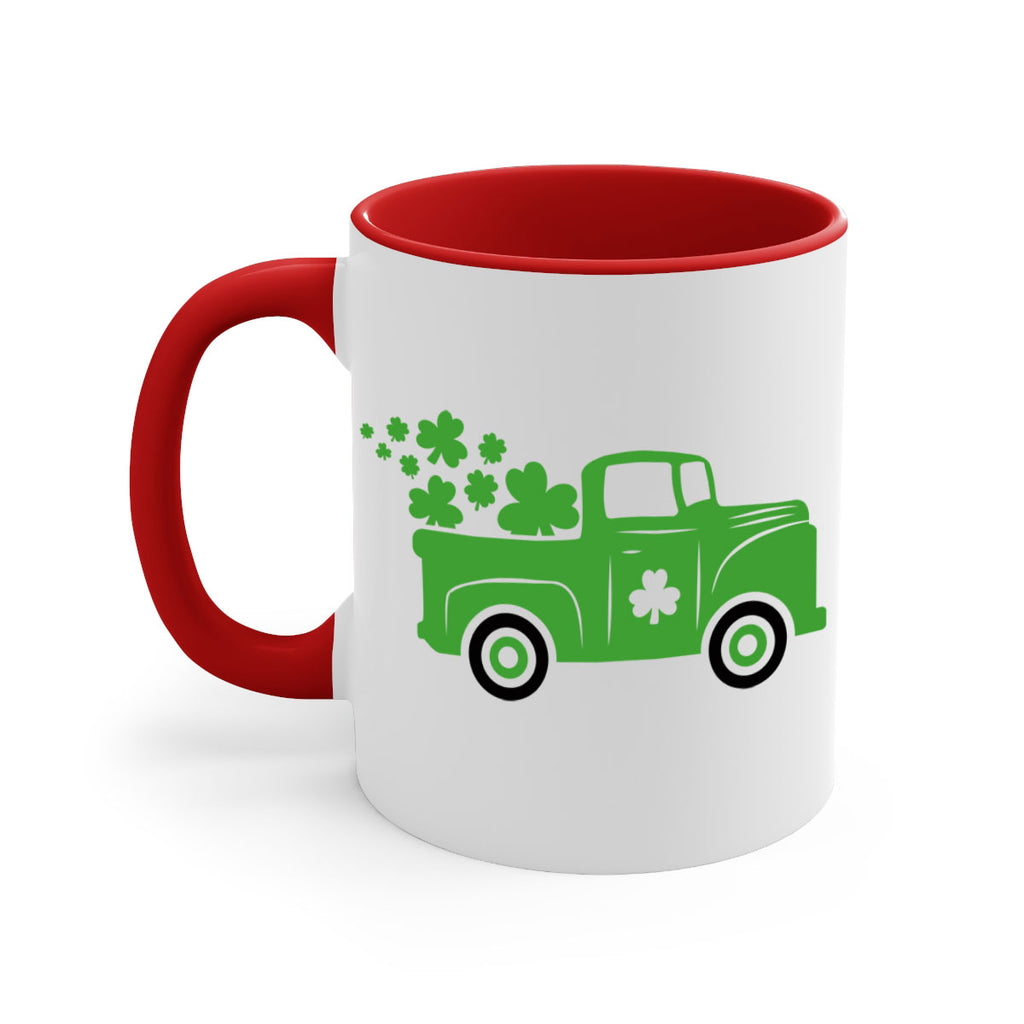 Green Truck Style 97#- St Patricks Day-Mug / Coffee Cup