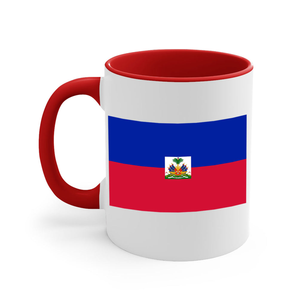 Haiti 125#- world flag-Mug / Coffee Cup