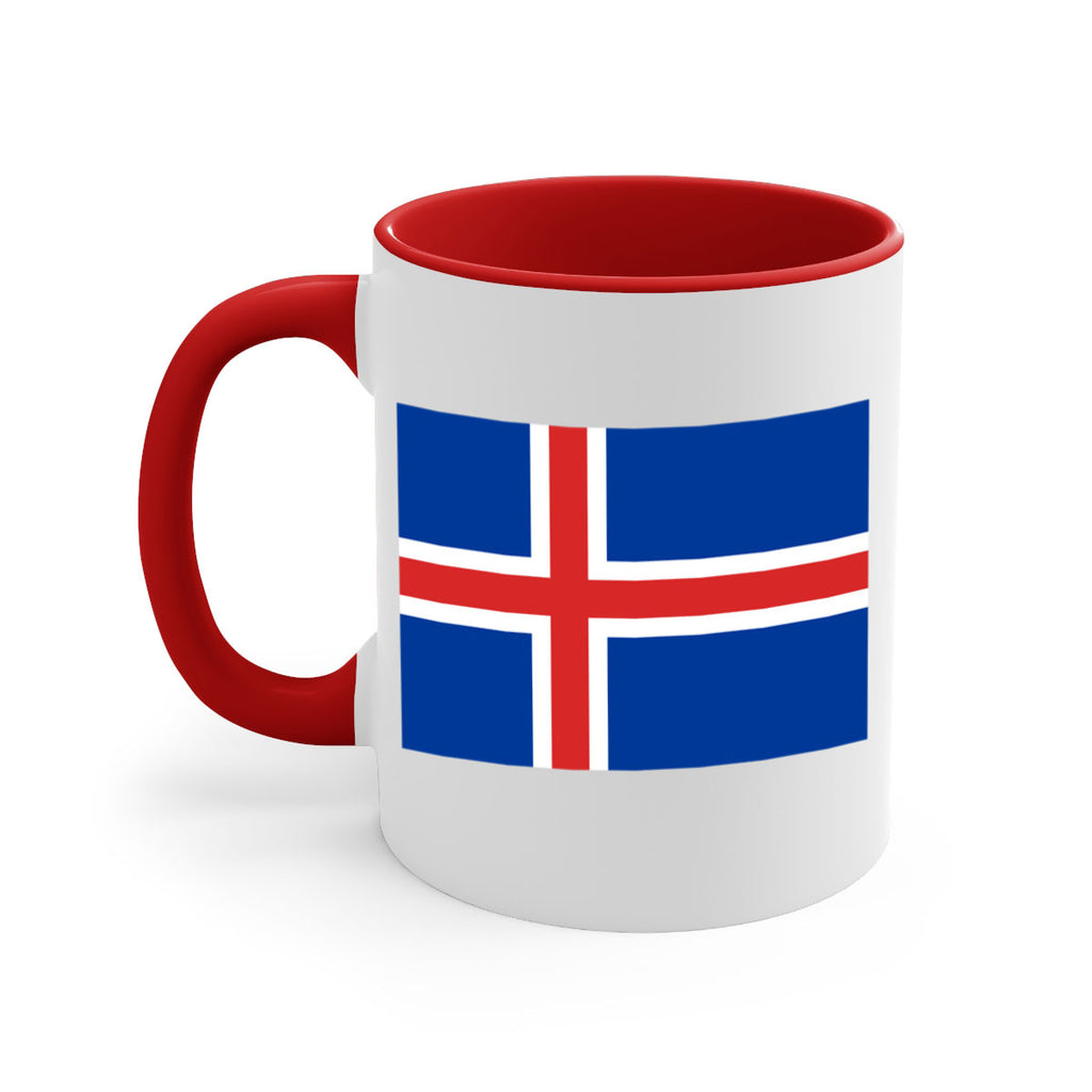 Iceland 122#- world flag-Mug / Coffee Cup