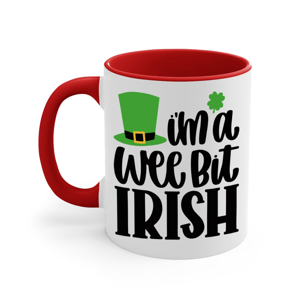 Im A Wee Bit Irish Style 83#- St Patricks Day-Mug / Coffee Cup