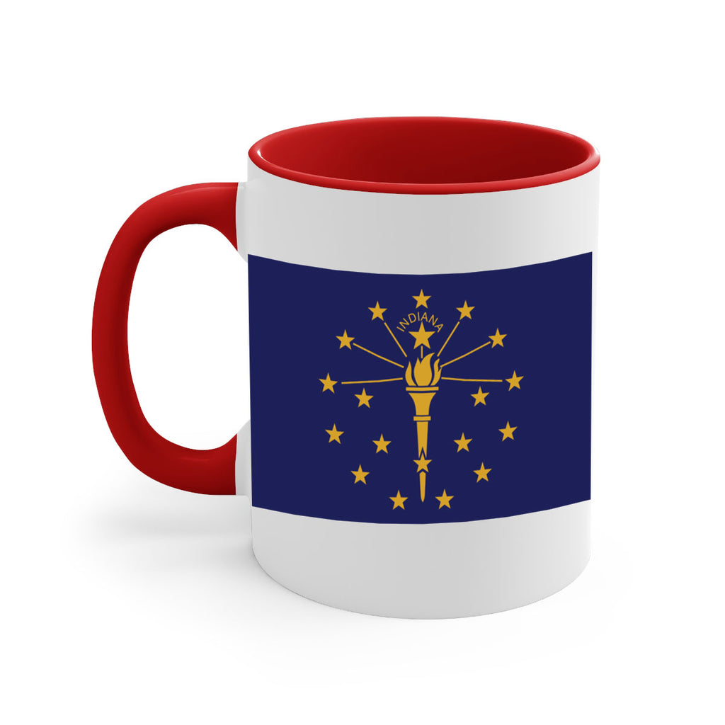 Indiana 38#- Us Flags-Mug / Coffee Cup