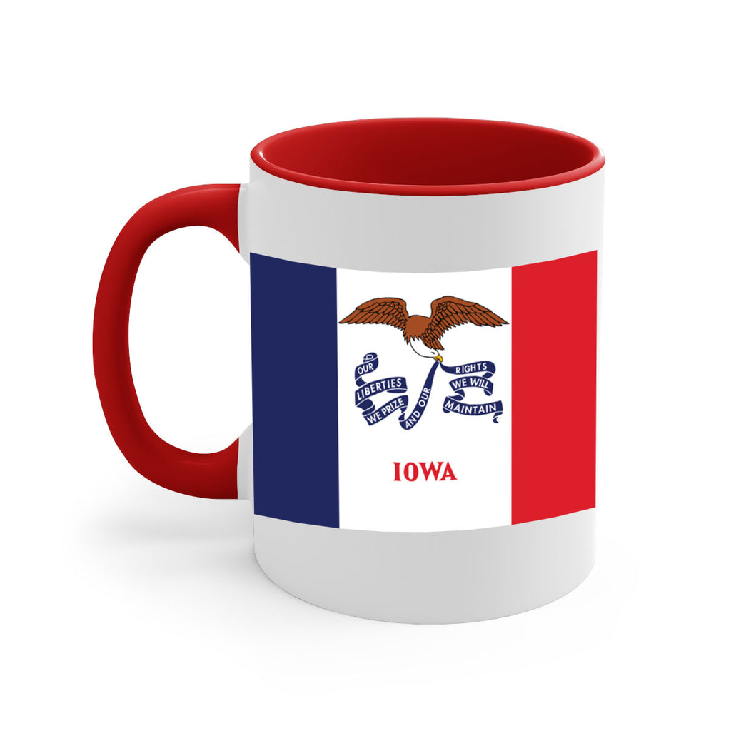 Iowa 37#- Us Flags-Mug / Coffee Cup