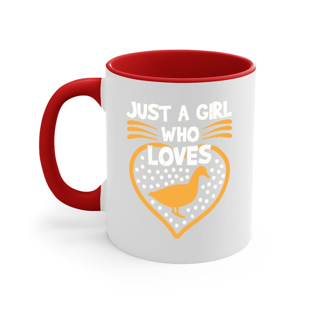 Just A Girl Who Loves Duck Style 34#- duck-Mug / Coffee Cup