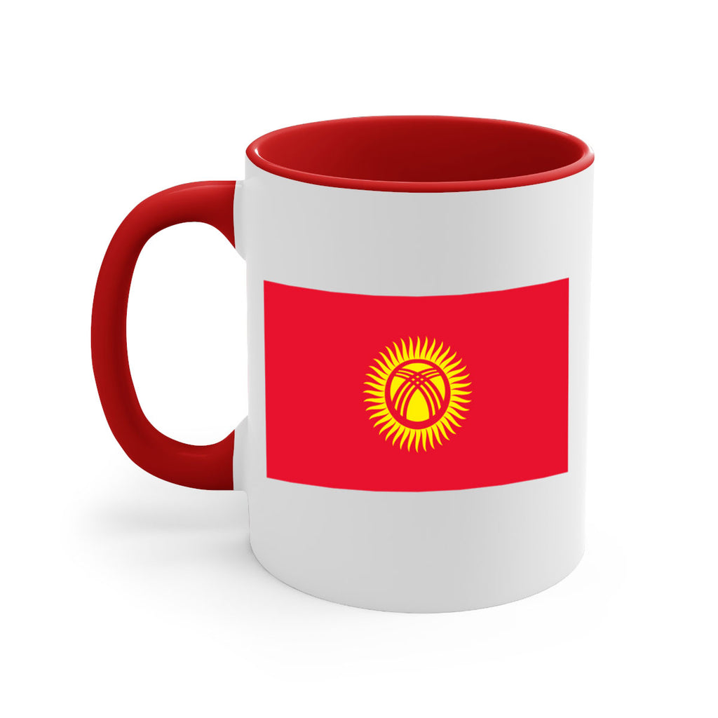 Kyrgyzstan 106#- world flag-Mug / Coffee Cup