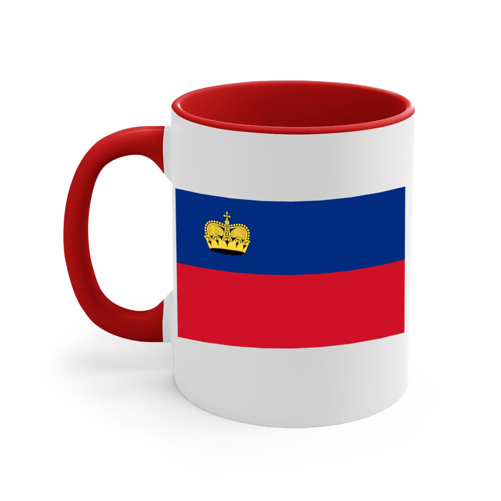 Liechtenstein 99#- world flag-Mug / Coffee Cup