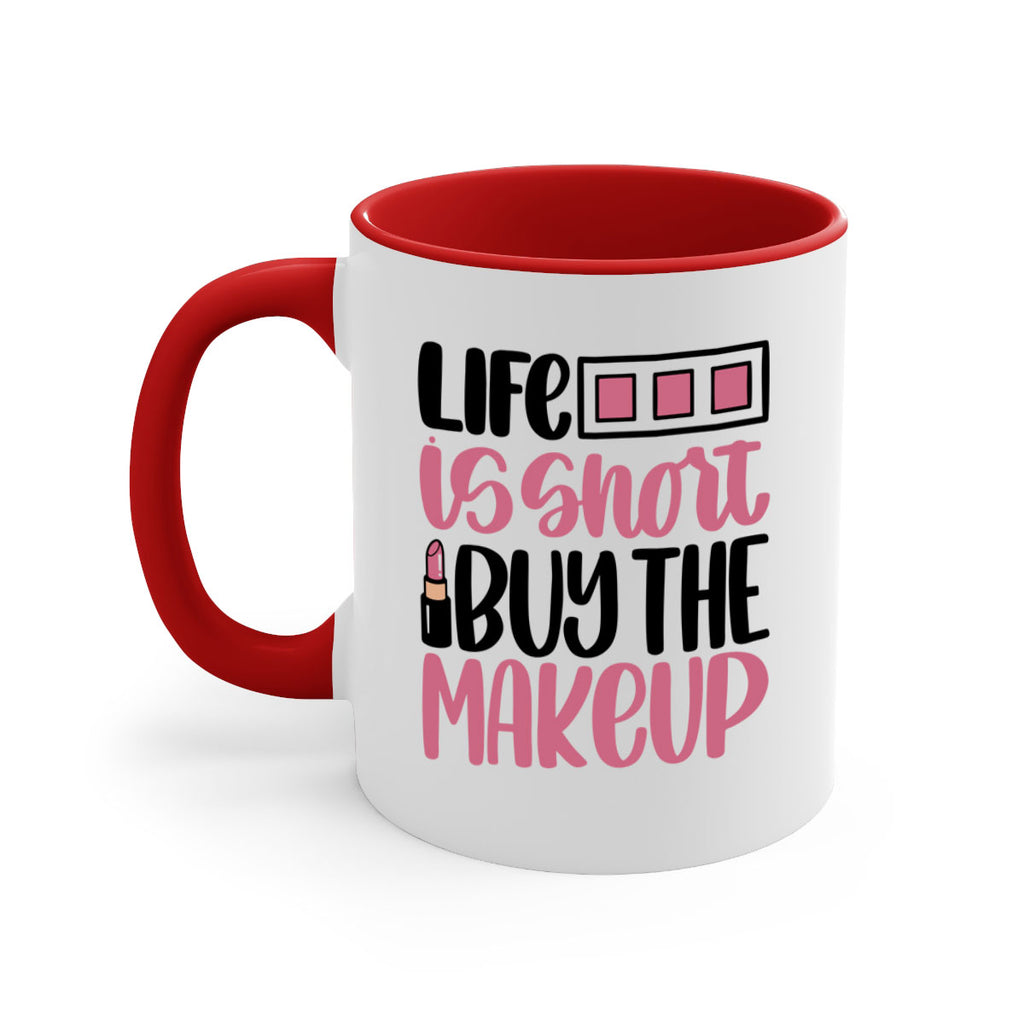 Life Is Short Buy Makeup Style 61#- makeup-Mug / Coffee Cup