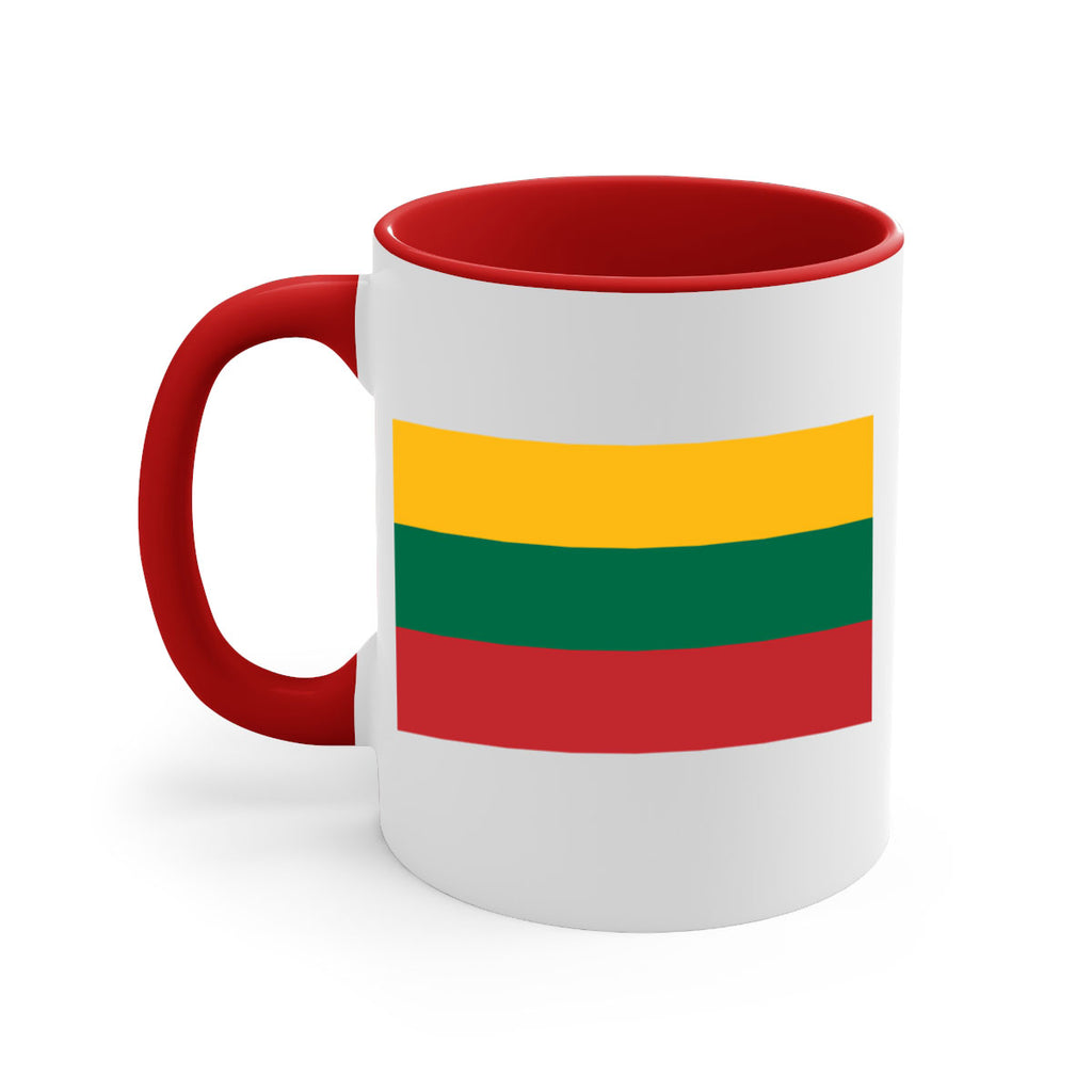 Lithuania 98#- world flag-Mug / Coffee Cup