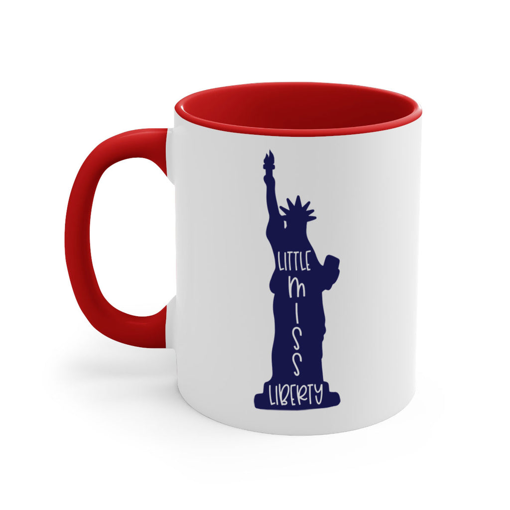 Little Miss Liberty Style 163#- 4th Of July-Mug / Coffee Cup