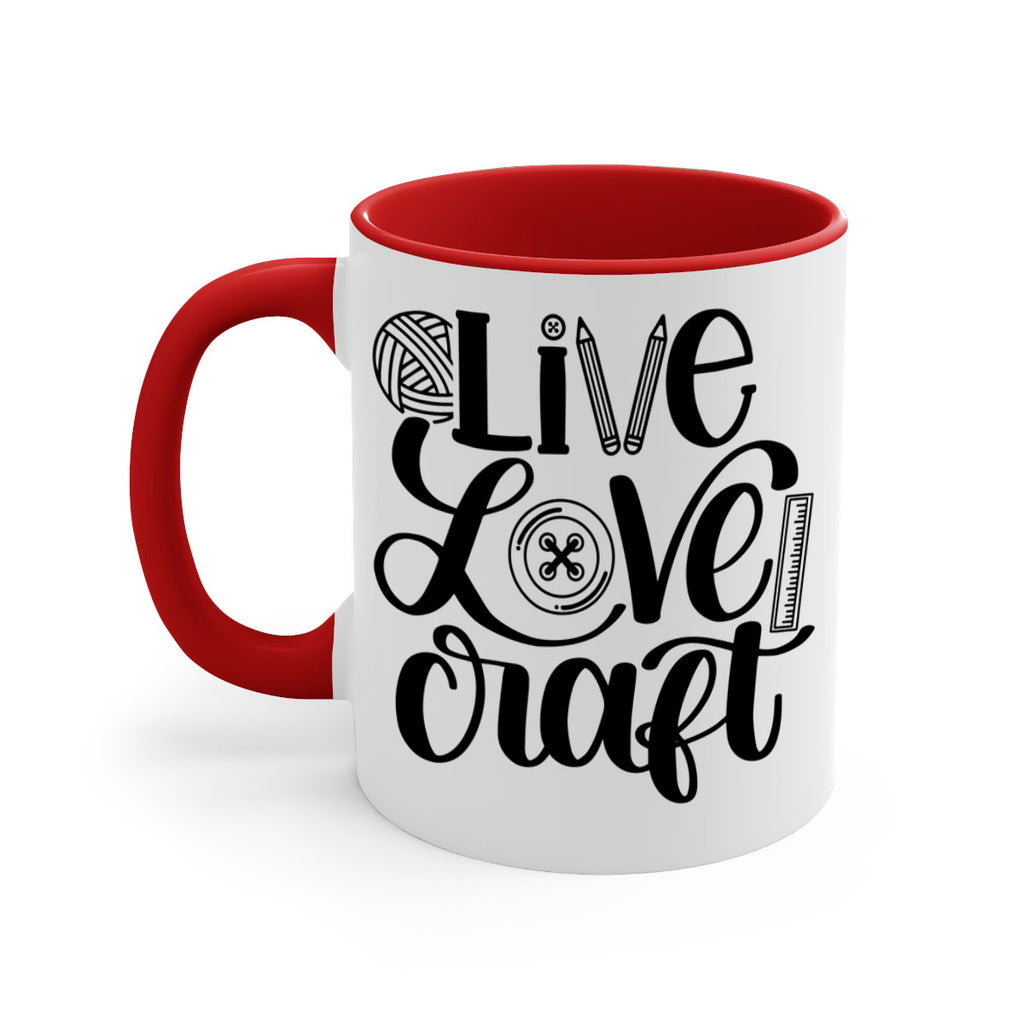 Live Love Craft 14#- crafting-Mug / Coffee Cup