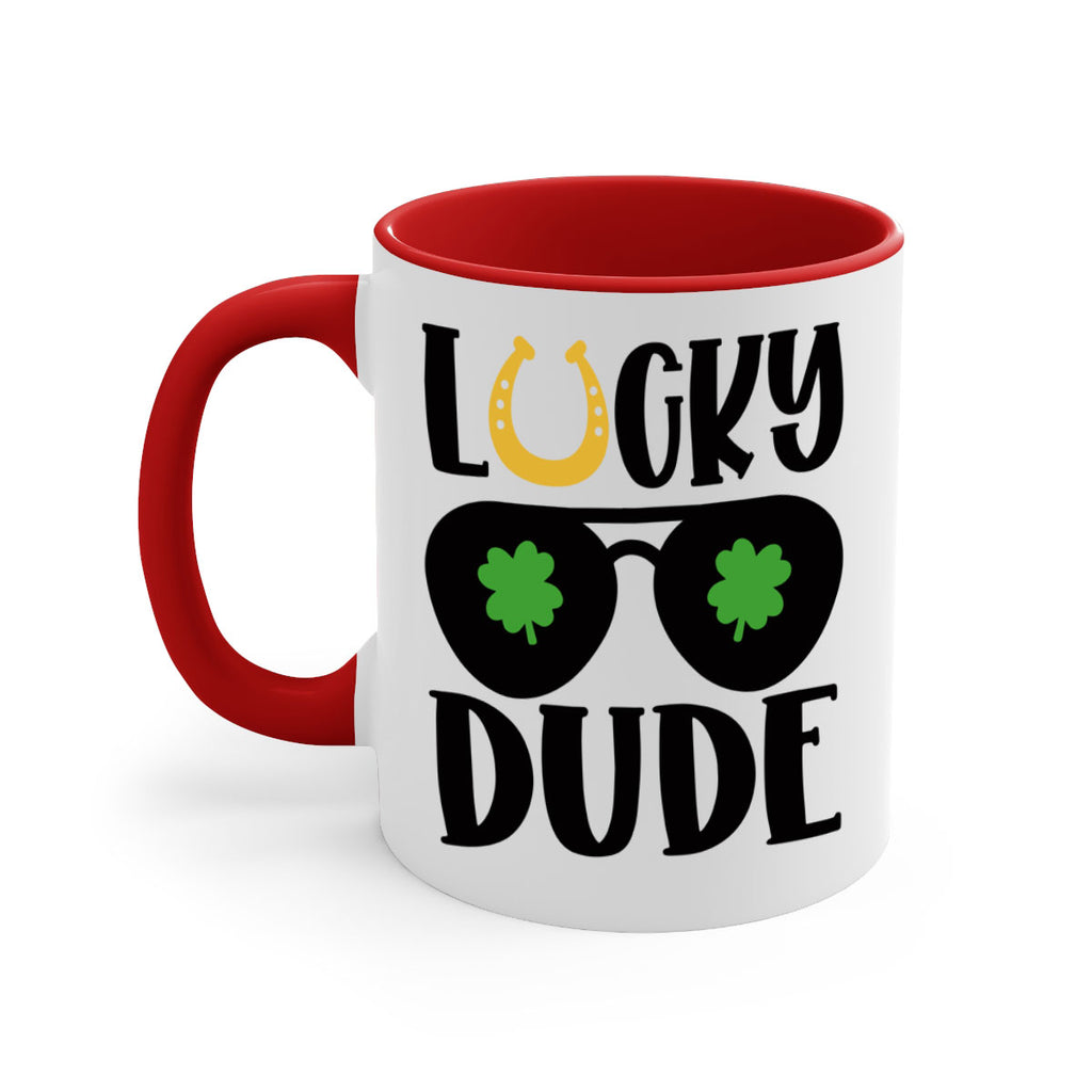 Lucky Dude Style 57#- St Patricks Day-Mug / Coffee Cup