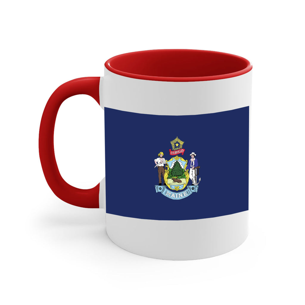 Maine 33#- Us Flags-Mug / Coffee Cup