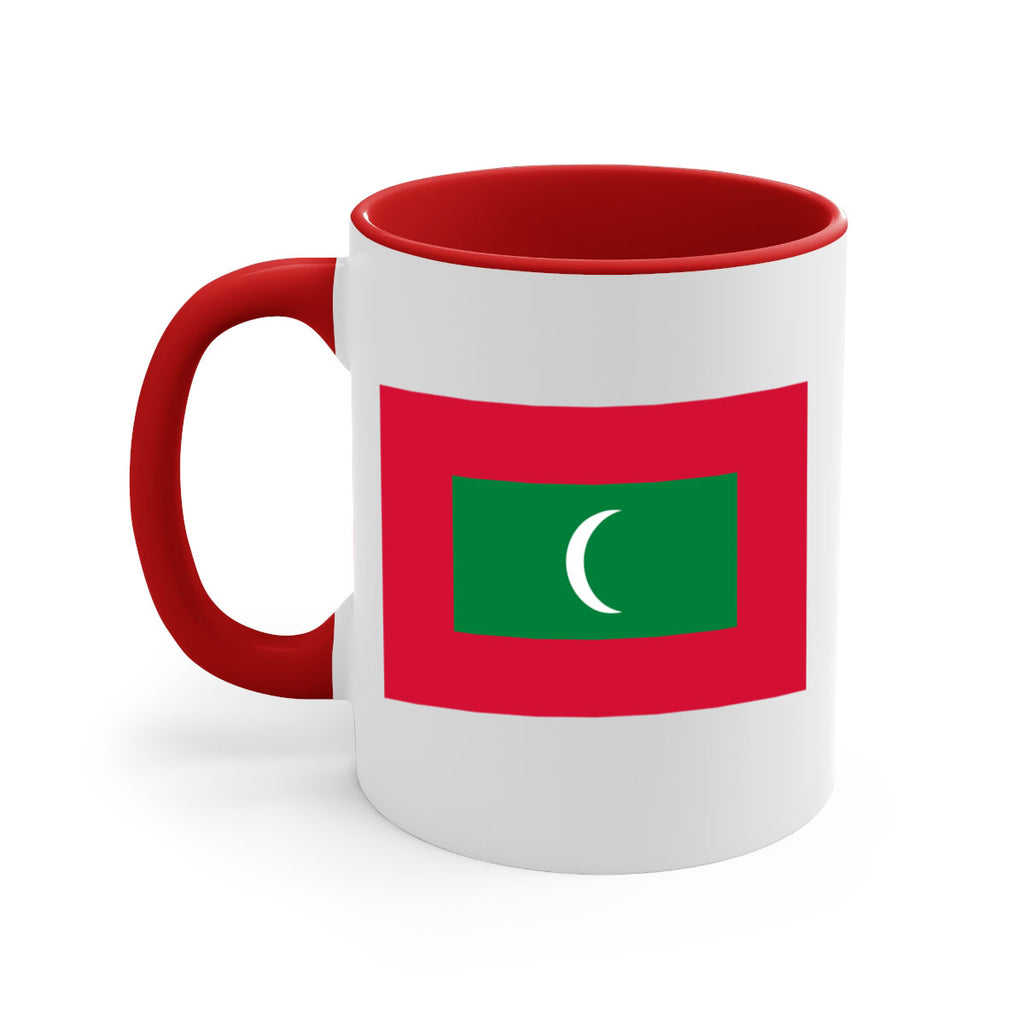 Maldives 93#- world flag-Mug / Coffee Cup