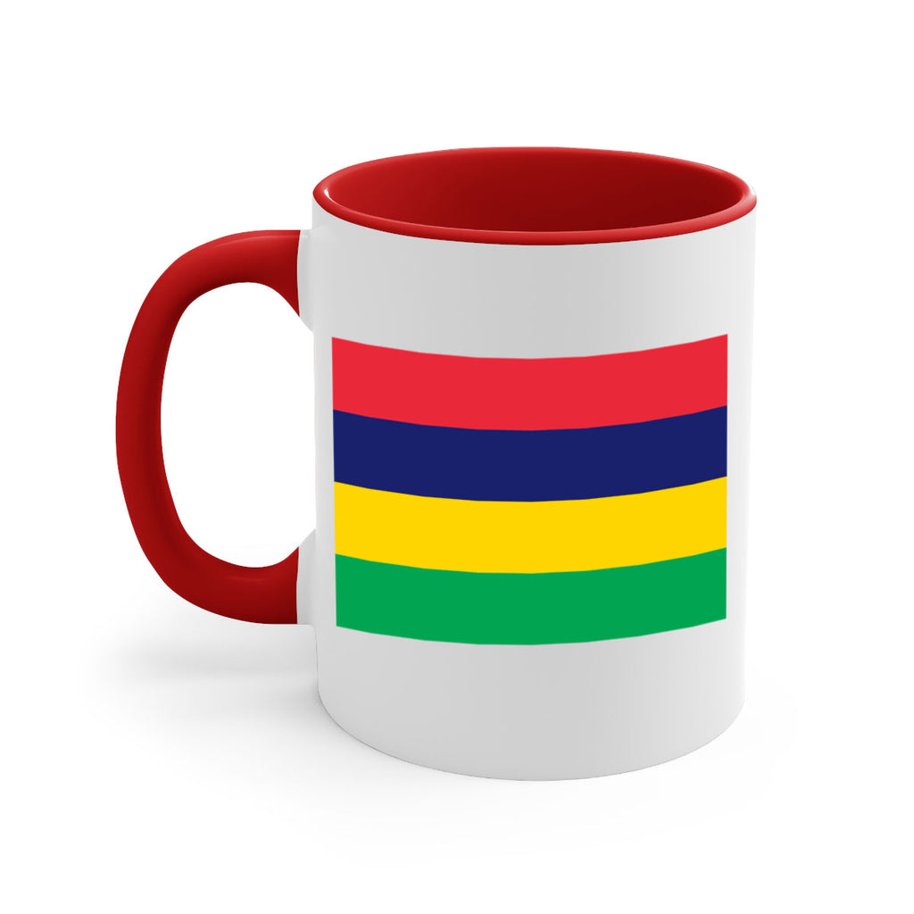 Mauritius 88#- world flag-Mug / Coffee Cup