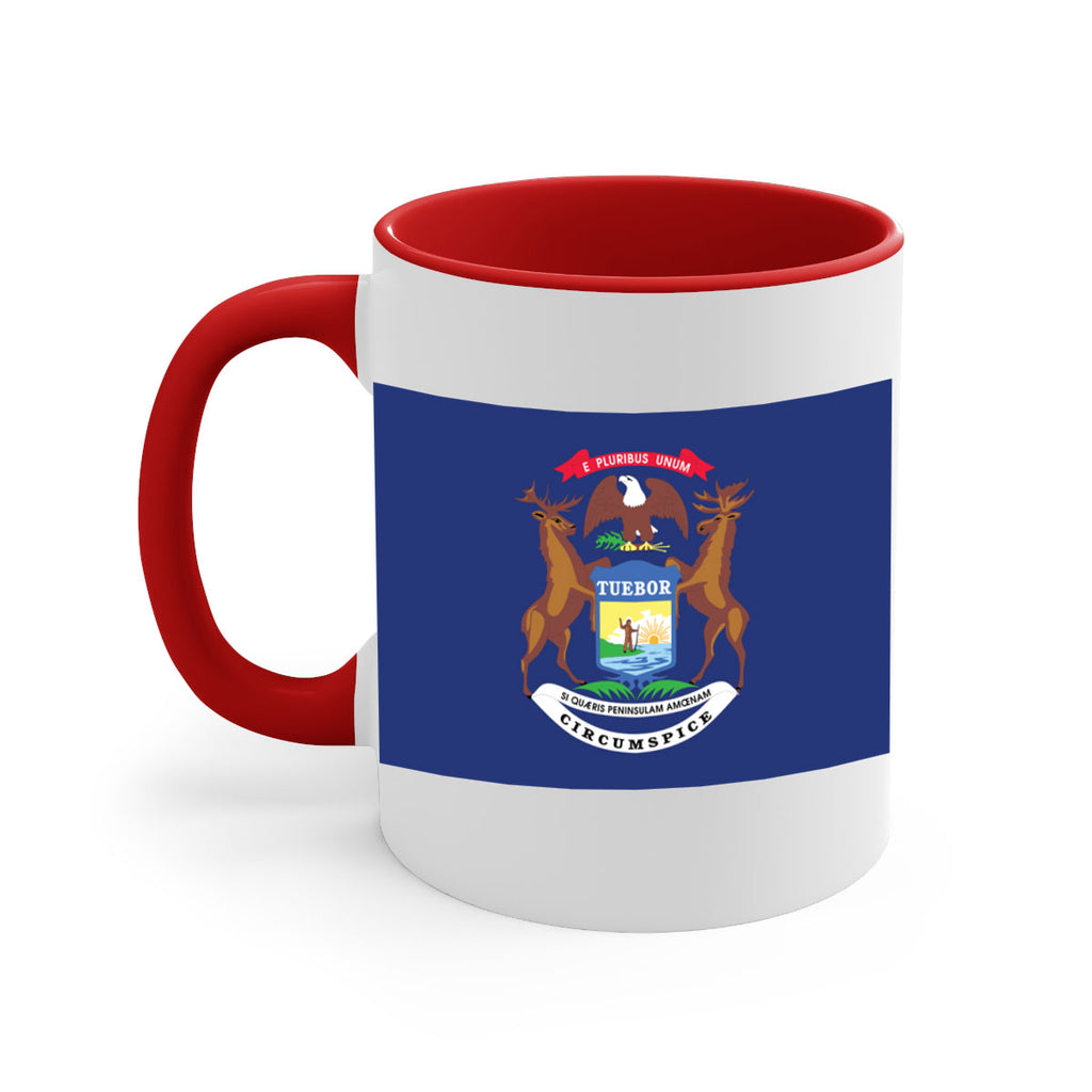 Michigan 30#- Us Flags-Mug / Coffee Cup