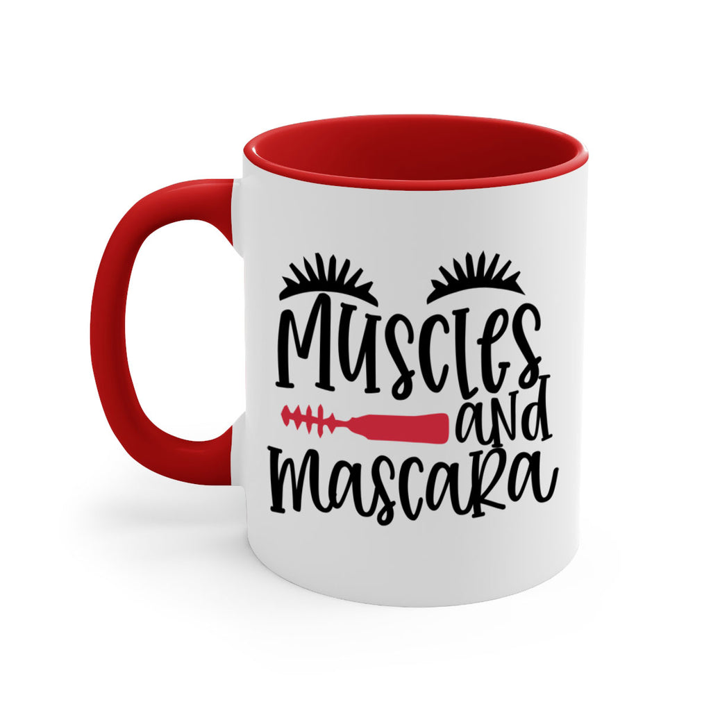 Muscles and mascara design Style 221#- makeup-Mug / Coffee Cup