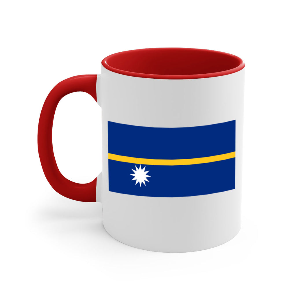Nauru 77#- world flag-Mug / Coffee Cup
