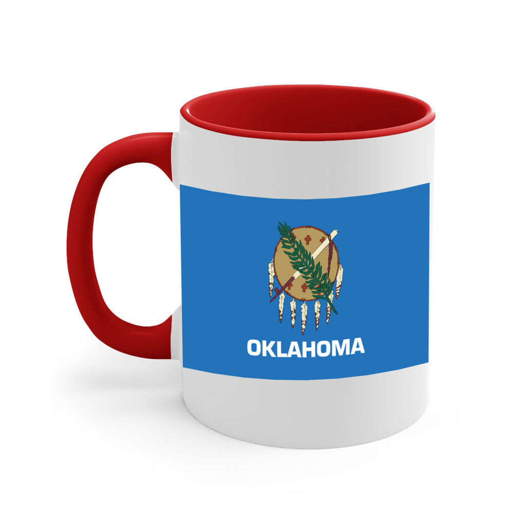 Oklahoma 16#- Us Flags-Mug / Coffee Cup